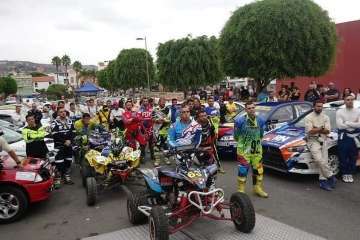 Jesús Tacoronte y Mariola Sáez se coronan en el XVI Rallye de Tierrra de Gran Canaria (Foto TA)